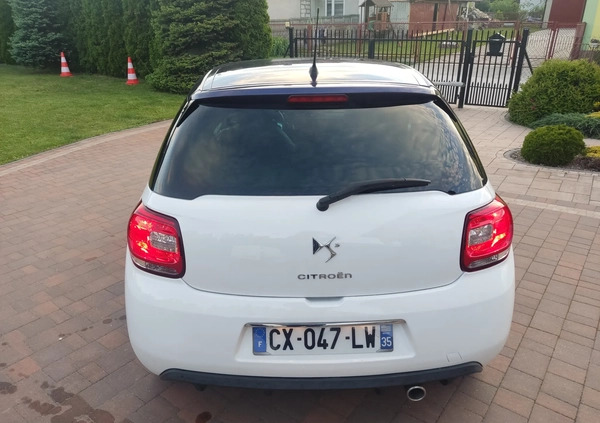 Citroen DS3 cena 19900 przebieg: 150000, rok produkcji 2013 z Kołobrzeg małe 67